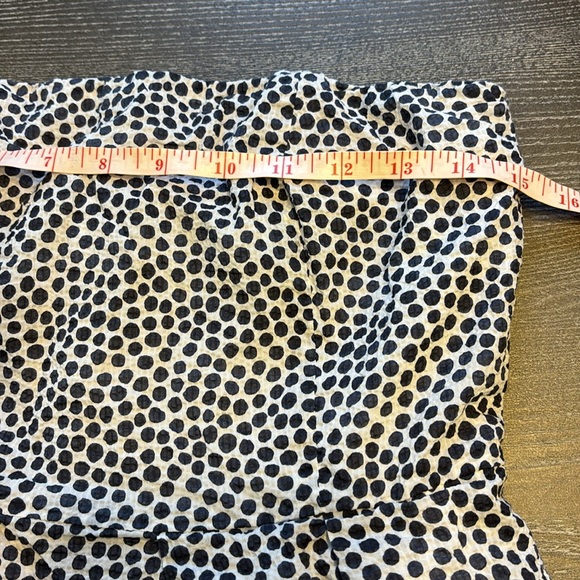 J Crew Strapless Polka Dot Dress Size 8 - Picture 10 of 12
